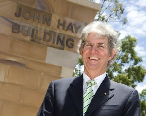 QBI pays tribute to one of UQ's most influential leaders, former Vice-Chancellor and President Emeritus Professor John Hay AC.